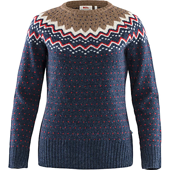 Fjallraven W OVIK KNIT SWEATER Navy
