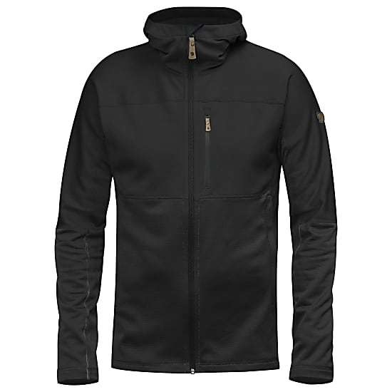 Fjallraven M ABISKO TRAIL FLEECE, Black