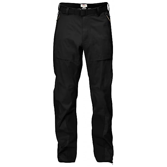 Fjallraven M KEB ECO SHELL TROUSERS Black