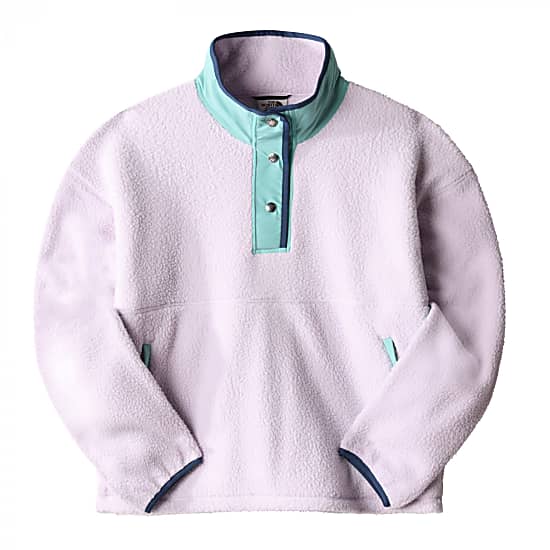 The North Face W CRAGMONT FLEECE 1 4 SNAP Lavender Fog Wasabi Shady Blue Kollektion 2022 Versandkostenfrei ab 60 www.exxpozed