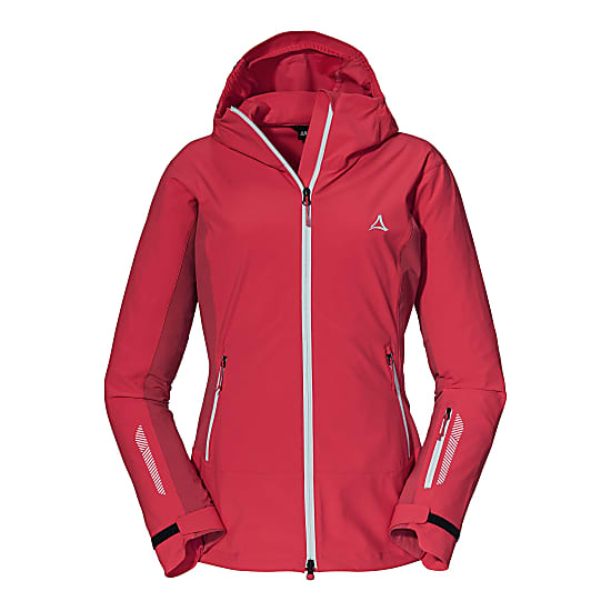 Schoffel Schoeffel Softshell Jacket Miara Pink Womens Snowsports Jacket Size 34 Color Geranium