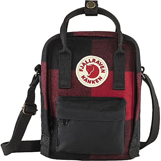 Fjallraven KANKEN RE WOOL SLING Red Black Versandkostenfrei ab 60 www.exxpozed