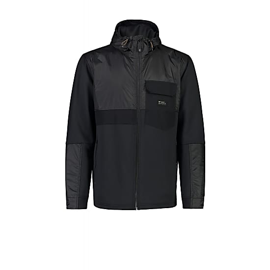 Mons Royale M DECADE MID HOODY Black