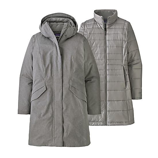 Patagonia W VOSQUE 3 IN 1 PARKA Salt Grey Free Shipping starts at 60 www.exxpozed.eu