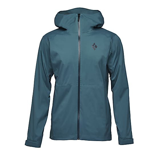 Black diamond m stormline stretch rain shell top