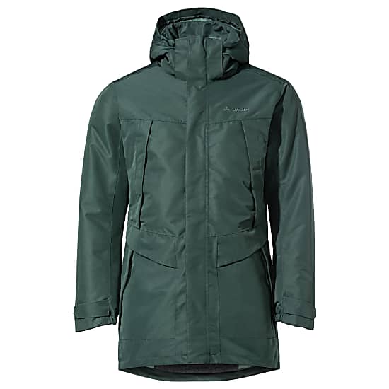 Vaude MENS IDRIS WOOL PARKA Dark Forest Free Shipping starts at 60 www.exxpozed