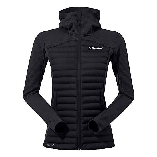 Berghaus Womens Nula Hybrid Jacket Jet Black