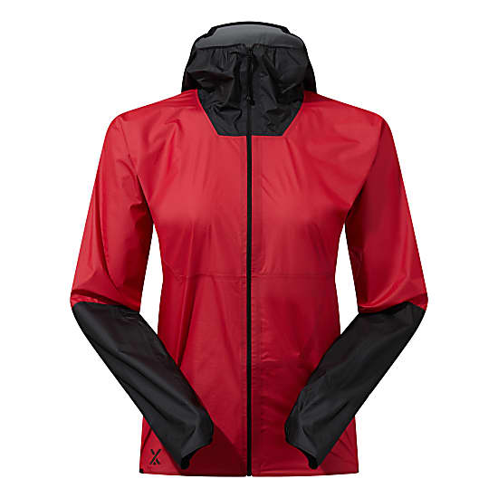Berghaus W MTN GUIDE HYPER LT JACKET, Goji Berry - Jet Black