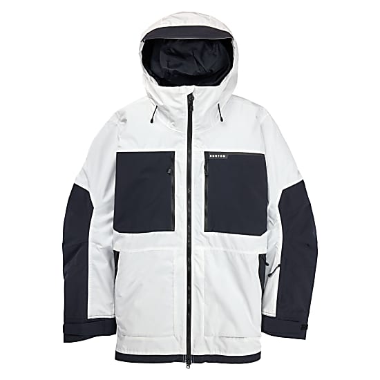 White burton jacket outlet