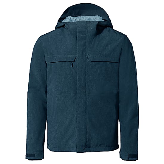 Vaude MENS YARAS WARM RAIN JACKET Dark Sea