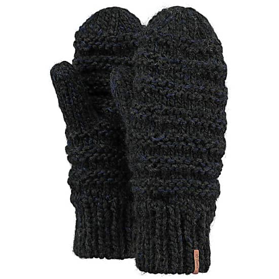 Barts W JASMIN MITTS, Dark Heather