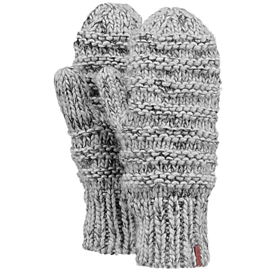 Barts W JASMIN MITTS, Heather Grey