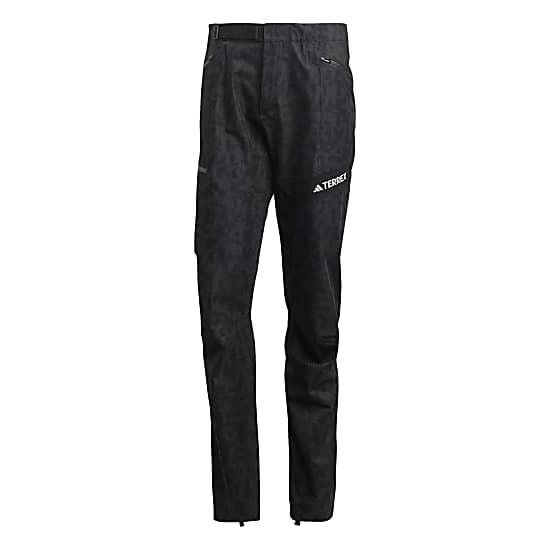 adidas TERREX TECHROCK PRIMEKNIT RAIN.RDY PANTS M Black