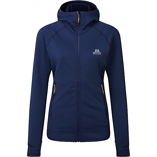Mountain Equipment W ECLIPSE HOODED JACKET Medieval Blue Free Shipping starts at 60 www.exxpozed.eu
