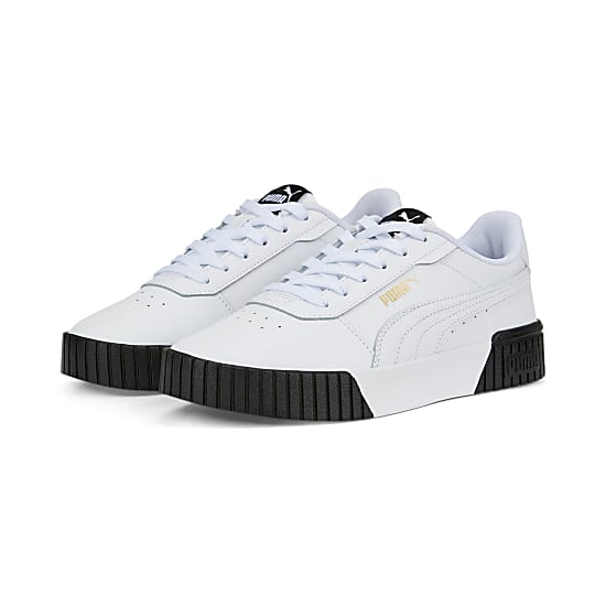 Puma W CARINA 2.0 Puma White Puma White Puma Team Gold Puma Black Fast and cheap shipping www.exxpozed