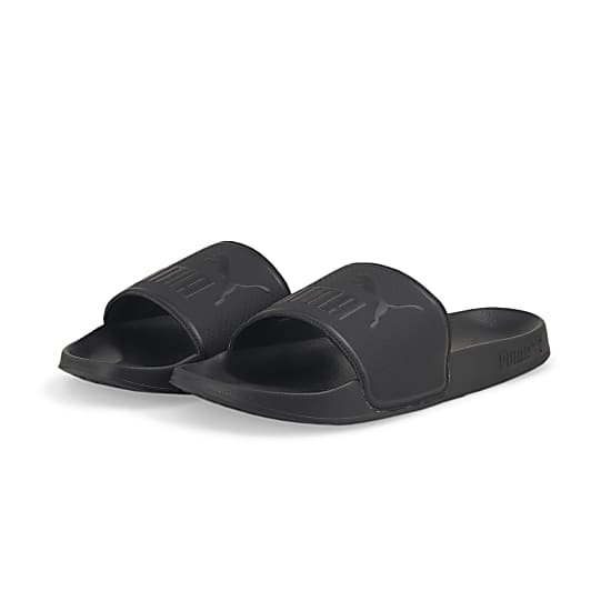 Black puma sandals cheap