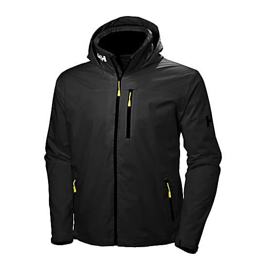Helly Hansen M CREW HOODED MIDLAYER JACKET Black Versandkostenfrei ab 60 www.exxpozed