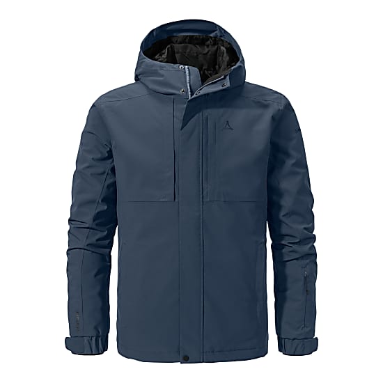 Schoeffel Insulated Jacket Antwerpen Blue Mens Casual Jacket Size 56 Color Navy Blazer