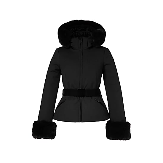Goldbergh W GISELLE FAUX BORDER SKI JACKET Black Versandkostenfrei ab 60 www.exxpozed