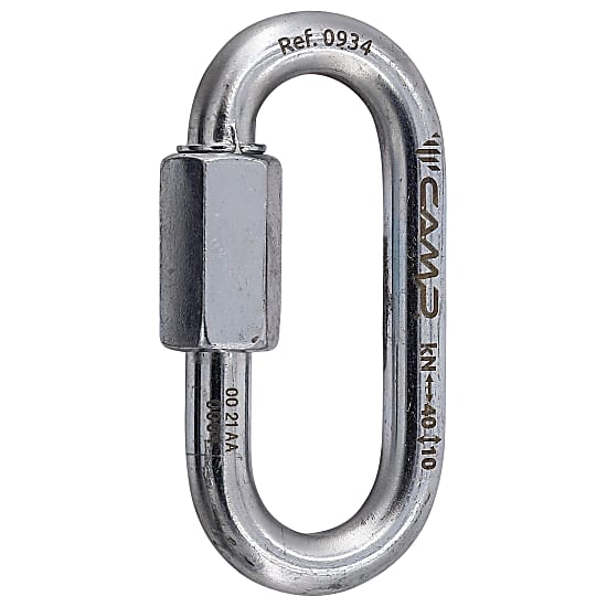 Camp OVAL QUICK LINK 8 MM STEEL, Silver