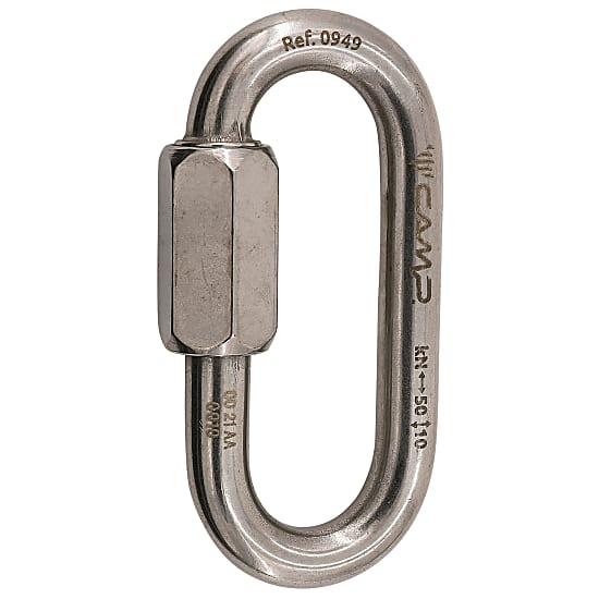 Camp OVAL QUICK LINK 10 MM STAINLESS STEEL, Aluminium