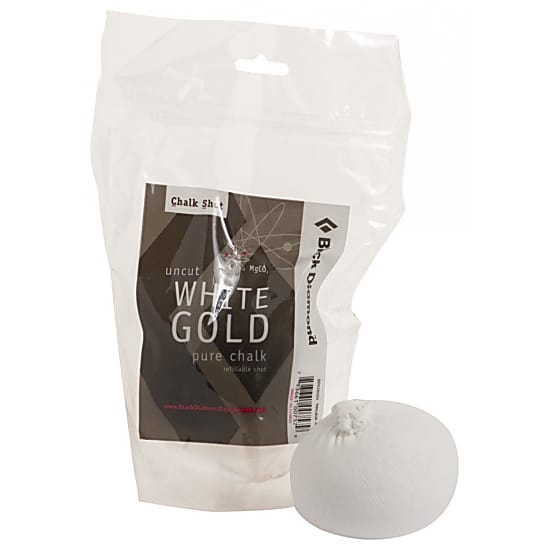Black Diamond WHITE GOLD REFILLABLE CHALK SHOT, White