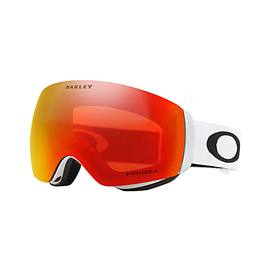Oakley FLIGHT DECK M IRIDIUM, Matte White - Prizm Snow Torch Iridium