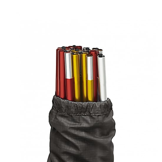 Fjallraven ABISKO SHAPE 3 POLE KIT, Red - Yellow