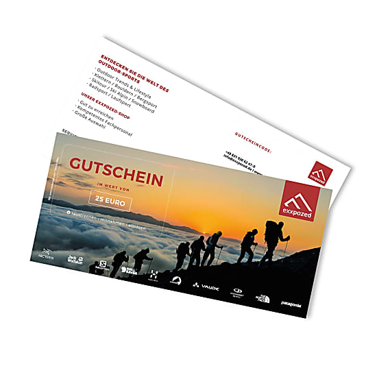 eXXpozed VOUCHER 25 EURO, Hiking
