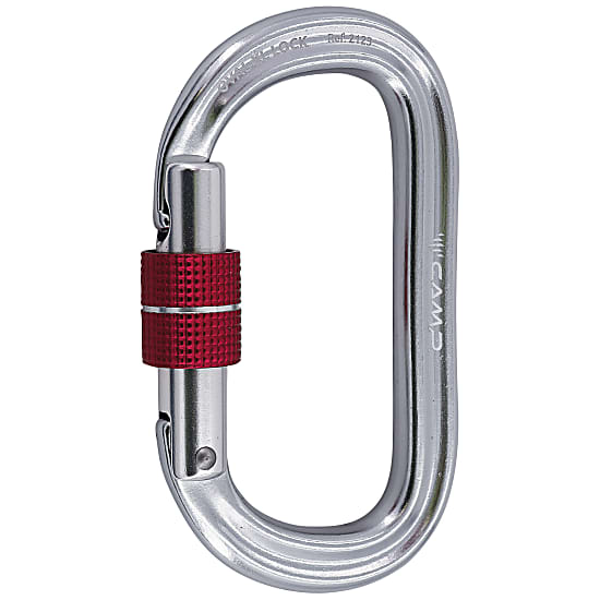 Camp OVAL XL LOCK, Silver - Red