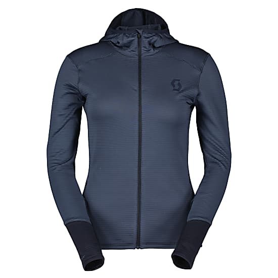 Scott W DEFINED LIGHT HOODY, Metal Blue - Dark Blue