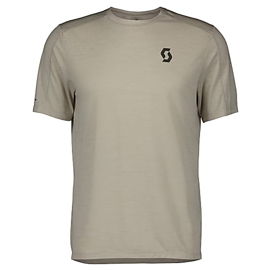 Scott M ENDURANCE LT SHORT SLEEVE SHIRT, Dust White