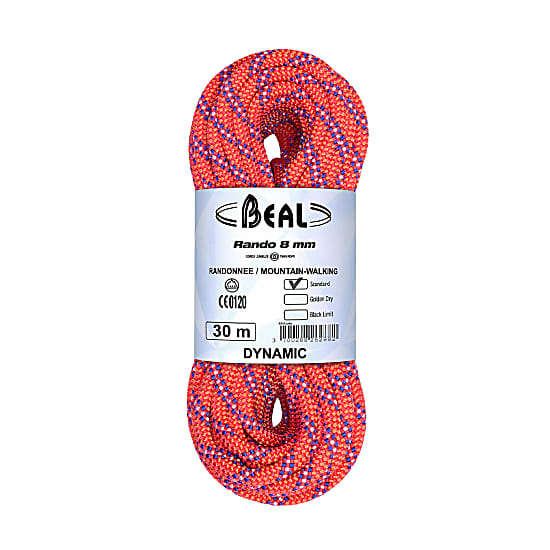 Beal RANDO 8MM 30M, Orange