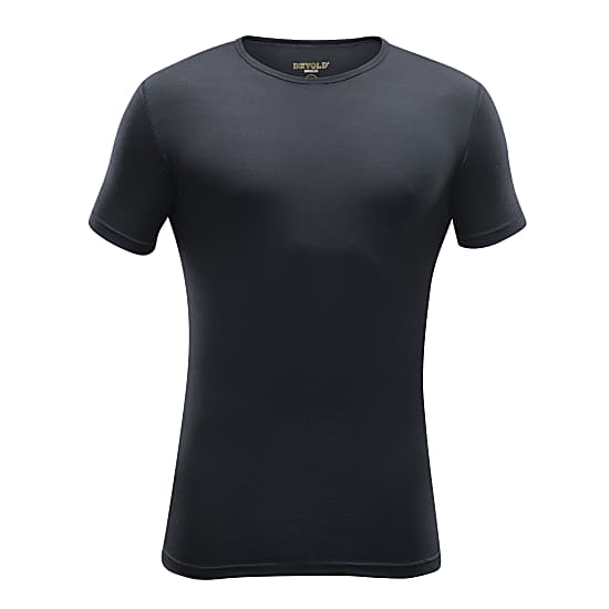 Devold M BREEZE MERINO 150 T-SHIRT, Black