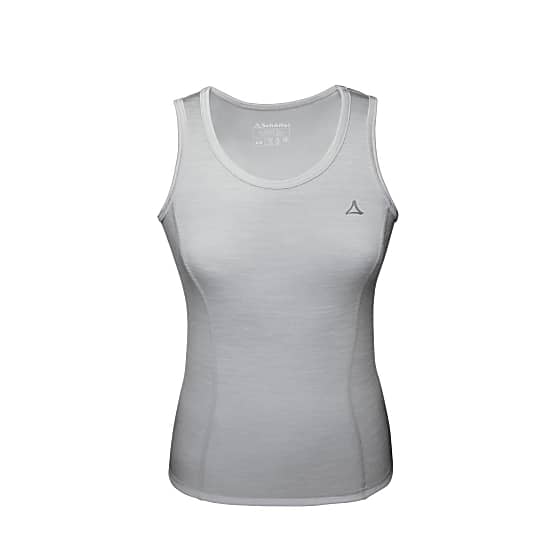 Schoeffel W MERINO SPORT TOP, Opal Gray
