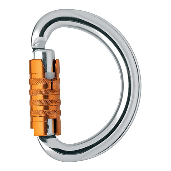 Petzl OMNI TRIACT LOCK, Silber
