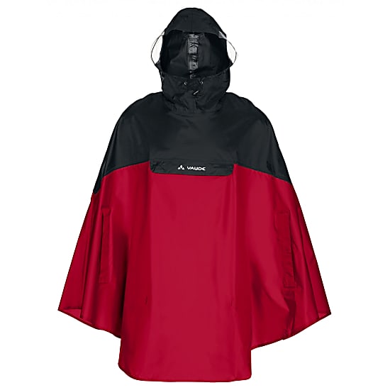 Vaude COVERO PONCHO II, Indian Red
