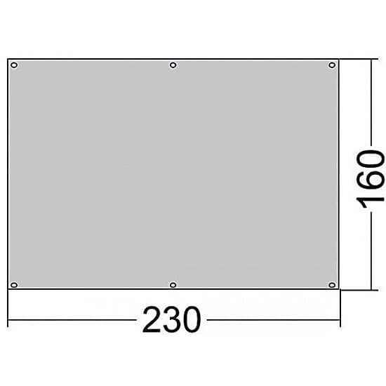 Tatonka GROUND SHEET 230x160, Transparent