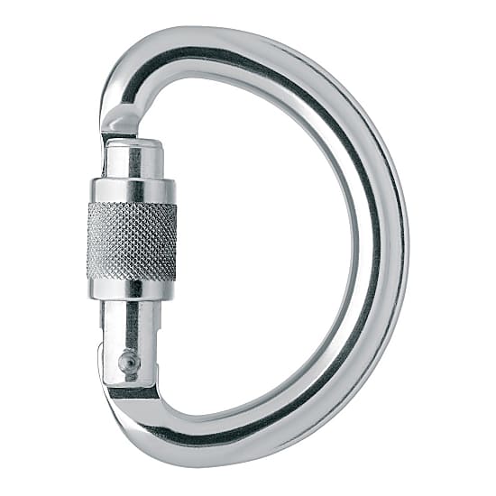 Petzl OMNI SCREW LOCK, Silber