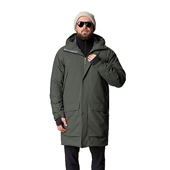 Houdini M FALL IN PARKA, Baremark Green - Fast and cheap