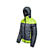 Montura W SUMMIT DUVET, Piombo - Verde Acido