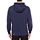 The North Face M DREW PEAK PULLOVER HOODIE (STYLE WINTER 2015), Cosmic Blue - Brick House Red