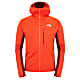 The North Face M SUPER FLUX HOODIE JACKET, Acrylic Orange - Brick House Red