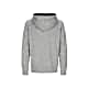 Super.Natural M COMFORT HOODY, Ash Melange - Jet Black
