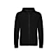 Super.Natural M ESSENTIAL ZIP HOODY, Caviar