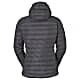 Vaude WOMENS KABRU HOODED JACKET II (STYLE WINTER 2017), Iron