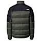 The North Face M DIABLO DOWN JACKET, Thyme - TNF Black