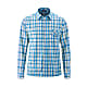 Maier Sports M LORENSIS L/S OVERSIZE, Blue - Yellow Check