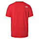 The North Face M S/S MOUNTAIN LINE TEE, Rococco Red