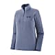 Patagonia W R1 AIR ZIP-NECK, Light Current Blue